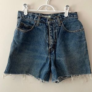 Guess cutoff jean shorts
